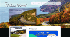 Desktop Screenshot of cabottrail.com